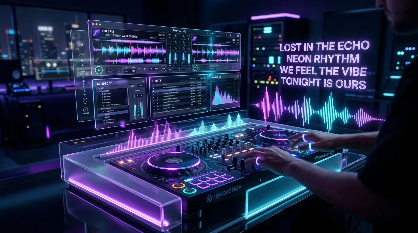 AVDJ Studio — Audio-Visual DJ Toolkit
